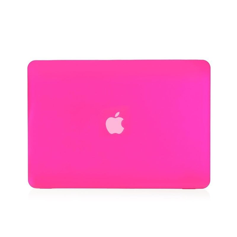RUBAN Compatible with MacBook Model A1286 (2011 2010 2009 Year Old Version Pro 15 inch with CD-ROM), Plastic Hard Case Shell and Keyboard Cover - Hot Pink - Image 3